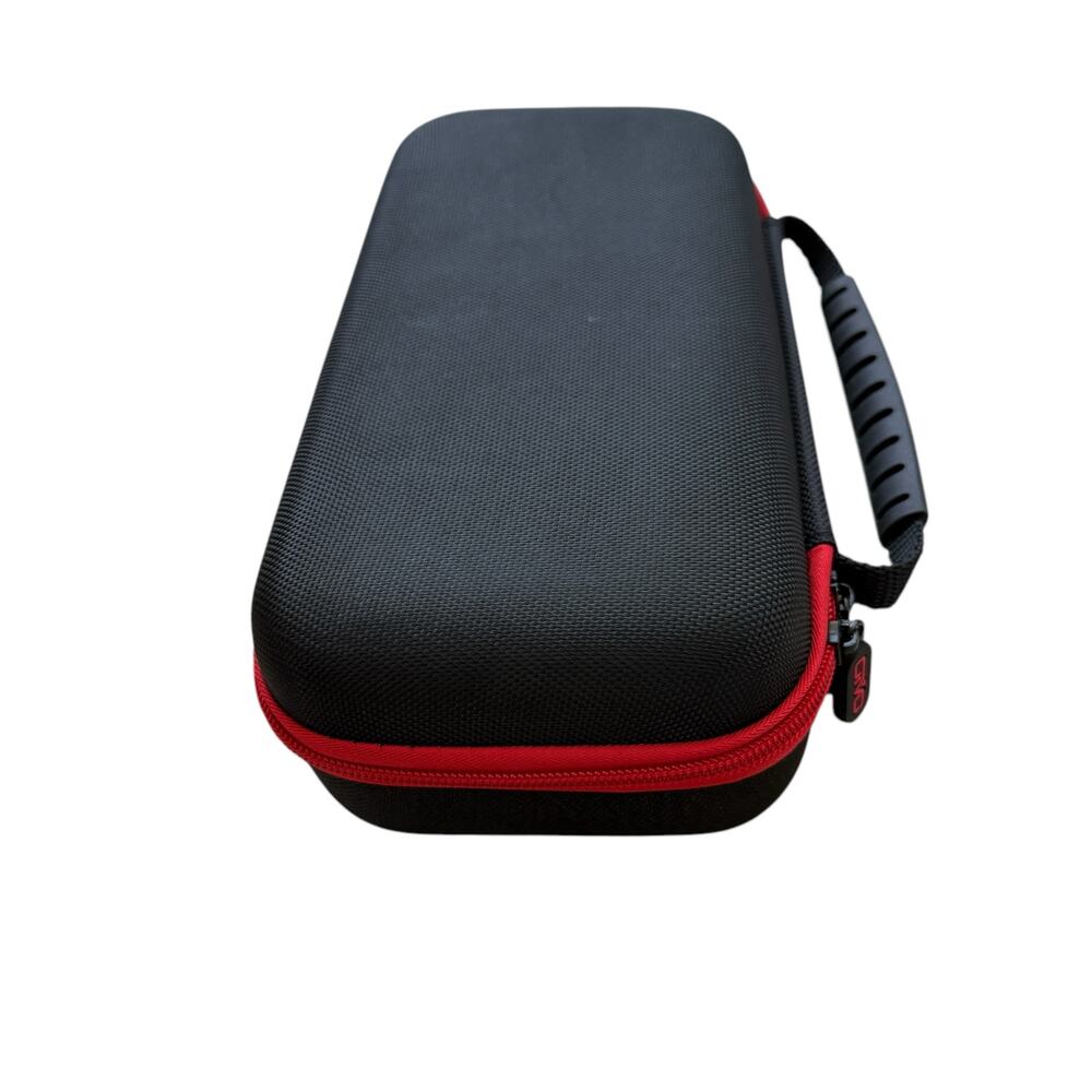 Nintendo Switch OIVO Black Red Trim Travel Carrying Case Non Oled Hard Case - Picture 14 of 16